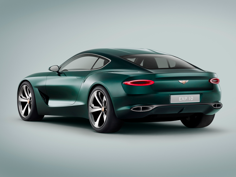 Illustration for article titled This Is The Bentley EXP 10 Speed 6 Concept Car, A Baby Continental GT